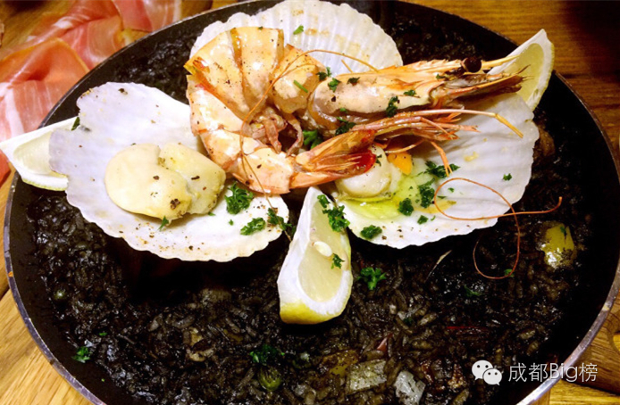 网红黑暗料理食物大全,_黑色美食_墨鱼汁料理